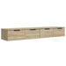 Dulapuri perete 2 buc, stejar sonoma 68x30x20 cm lemn prelucrat - WALTI WALTI