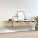 Dulapuri perete 2 buc, stejar sonoma 68x30x20 cm lemn prelucrat - WALTI WALTI
