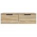 Dulapuri perete 2 buc, stejar sonoma 68x30x20 cm lemn prelucrat - WALTI WALTI