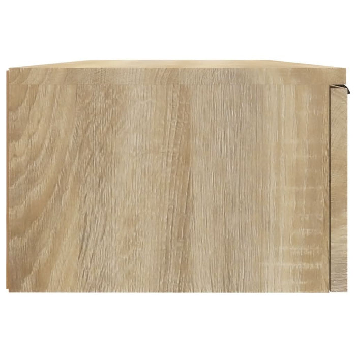 Dulapuri perete 2 buc, stejar sonoma 68x30x20 cm lemn prelucrat - WALTI WALTI