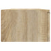 Dulapuri perete 2 buc, stejar sonoma 68x30x20 cm lemn prelucrat - WALTI WALTI