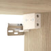 Dulapuri perete 2 buc, stejar sonoma 68x30x20 cm lemn prelucrat - WALTI WALTI