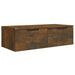 Dulapuri perete 2 buc. stejar afumat 68x30x20 cm lemn prelucrat - WALTI WALTI