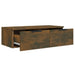 Dulapuri perete 2 buc. stejar afumat 68x30x20 cm lemn prelucrat - WALTI WALTI