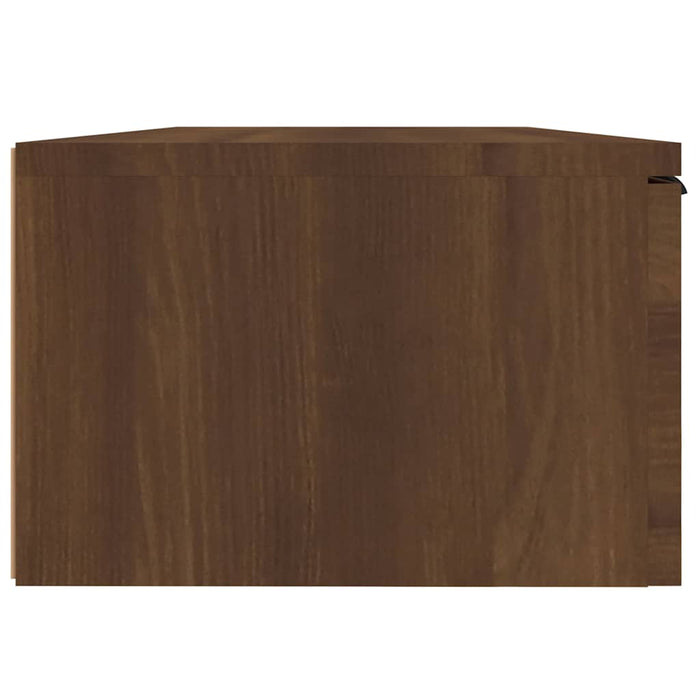 Dulapuri perete 2 buc. stejar maro, 68x30x20 cm, lemn prelucrat WALTI