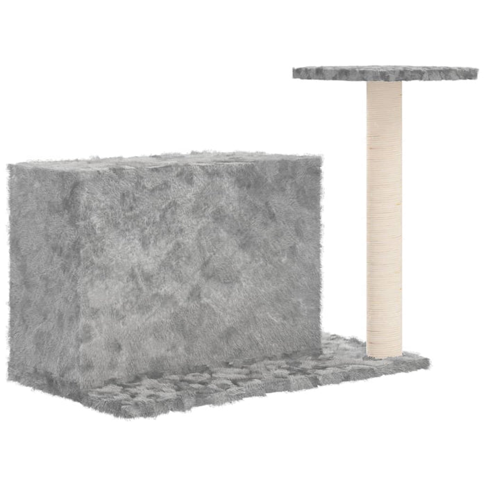 Ansamblu pisici, stâlpi din funie sisal, gri deschis, 51 cm - WALTI WALTI