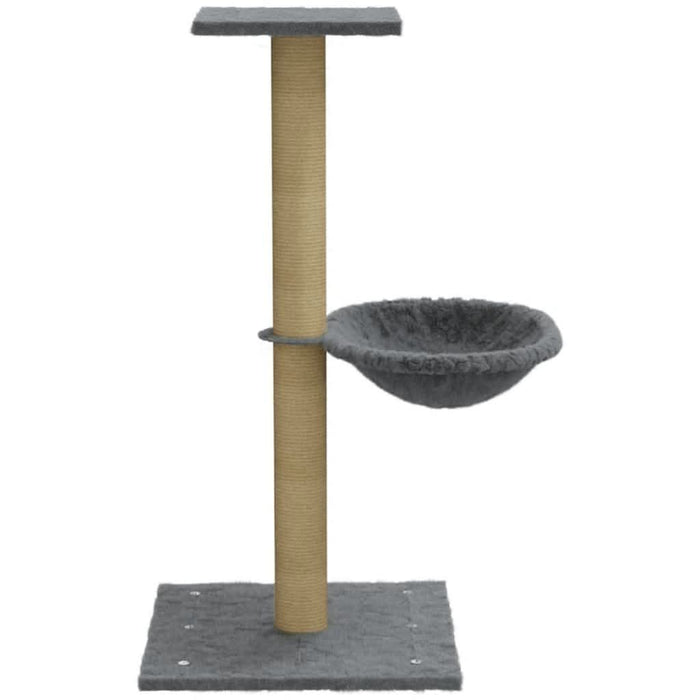 Ansamblu de pisici, stâlp din funie sisal, gri deschis, 74 cm - WALTI WALTI