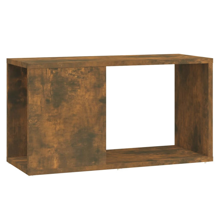 Comodă TV, stejar fumuriu, 60x24x32 cm, lemn compozit - WALTI WALTI