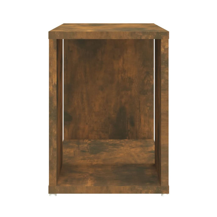 Comodă TV, stejar fumuriu, 60x24x32 cm, lemn compozit - WALTI WALTI