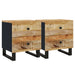 Noptiere, 2 buc., 40x33x46 cm, lemn masiv de acacia - WALTI WALTI