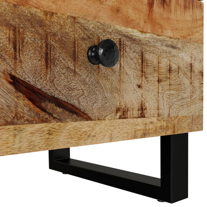 Noptiere, 2 buc., 40x33x46 cm, lemn masiv de acacia - WALTI WALTI