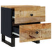 Noptiere, 2 buc., 40x33x46 cm, lemn masiv de acacia - WALTI WALTI