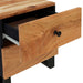 Noptiere, 2 buc., 40x33x46 cm, lemn masiv de acacia - WALTI WALTI