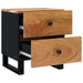 Noptiere, 2 buc., 40x33x46 cm, lemn masiv de acacia - WALTI WALTI