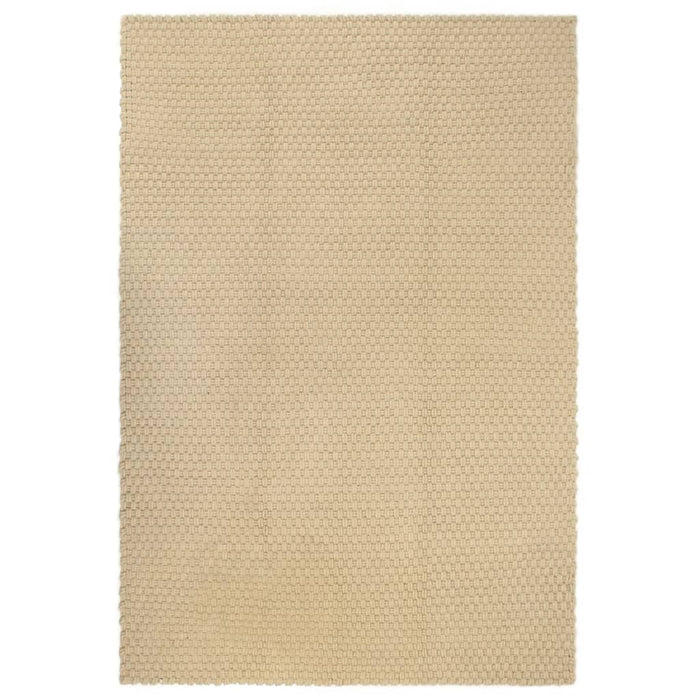 Covor dreptunghiular, natural, 160x230 cm, bumbac - WALTI WALTI