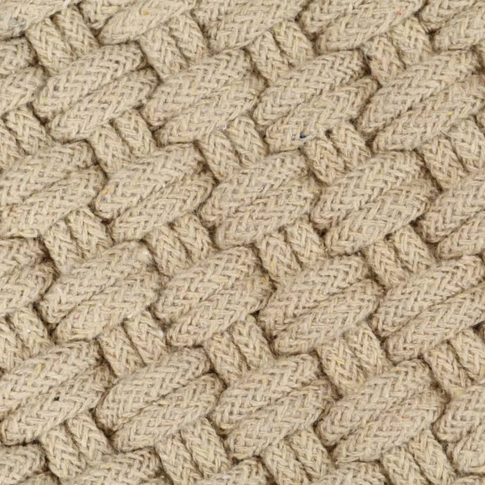 Covor dreptunghiular, natural, 160x230 cm, bumbac - WALTI WALTI