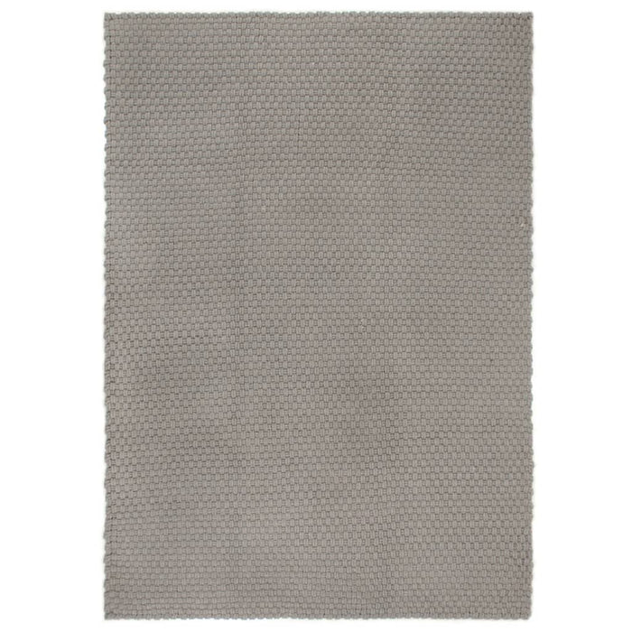 Covor dreptunghiular, gri, 160x230 cm, bumbac - WALTI WALTI