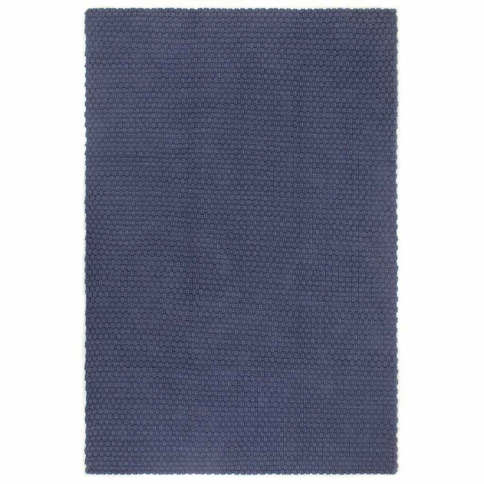 Covor dreptunghiular, bleumarin, 200x300 cm, bumbac WALTI