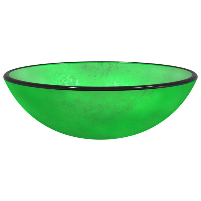 Chiuvetă din sticlă securizată, verde, 42x14 cm - WALTI WALTI