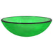 Chiuvetă din sticlă securizată, verde, 42x14 cm - WALTI WALTI