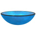 Chiuvetă din sticlă securizată, albastru, 42x14 cm - WALTI WALTI