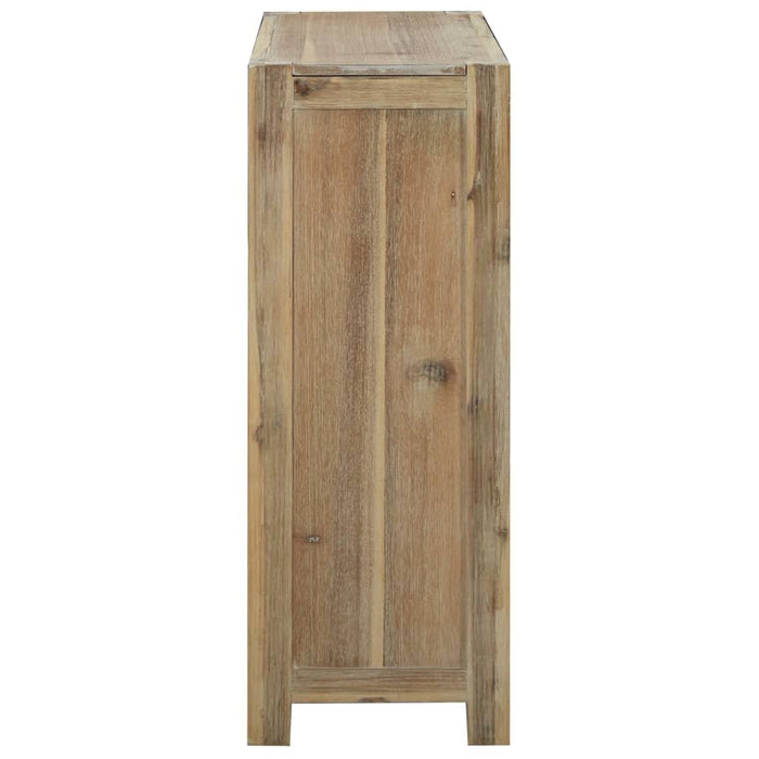 Bibliotecă cu 3 rafturi, 80x30x80 cm, lemn masiv de acacia - WALTI WALTI