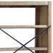 Bibliotecă cu 3 rafturi, 80x30x80 cm, lemn masiv de acacia - WALTI WALTI