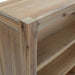 Bibliotecă cu 3 rafturi, 80x30x80 cm, lemn masiv de acacia - WALTI WALTI