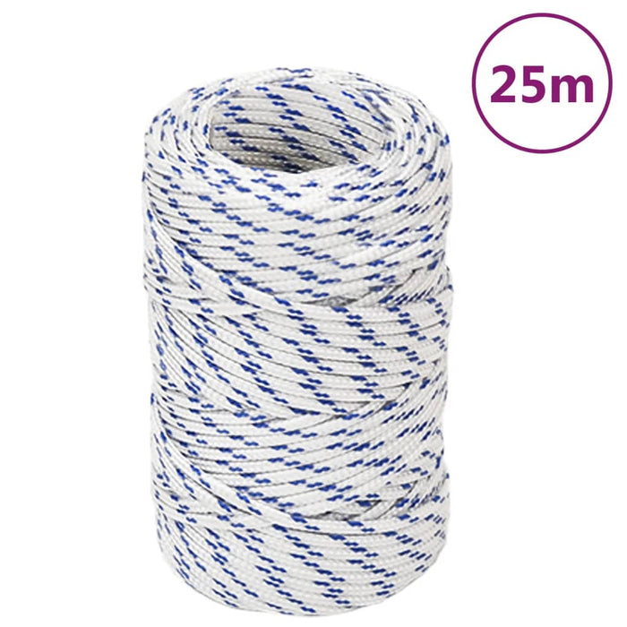 Frânghie de barcă, alb, 2 mm, 25 m, polipropilenă - WALTI WALTI