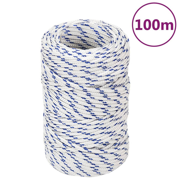 Frânghie de barcă, alb, 2 mm, 100 m, polipropilenă - WALTI WALTI