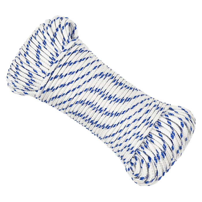 Frânghie de barcă, alb, 4 mm, 50 m, polipropilenă - WALTI WALTI