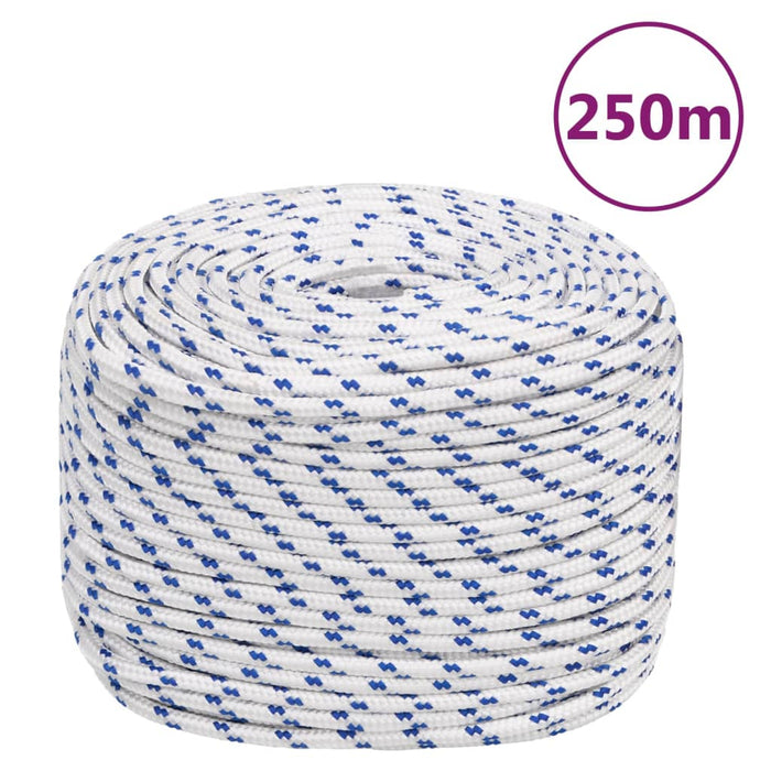 Frânghie de barcă, alb, 6 mm, 250 m, polipropilenă - WALTI WALTI