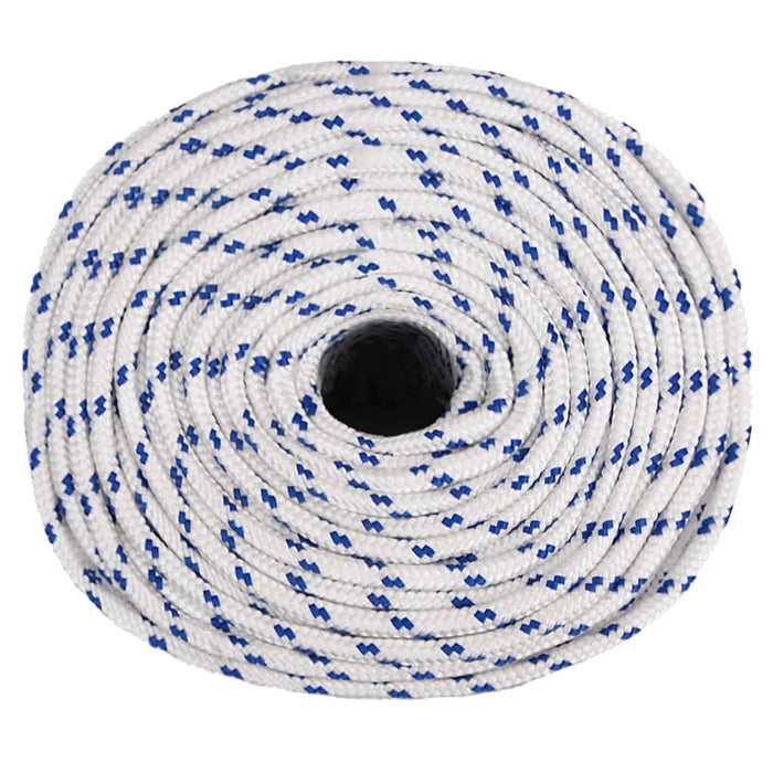 Frânghie de barcă, alb, 10 mm, 100 m, polipropilenă - WALTI WALTI