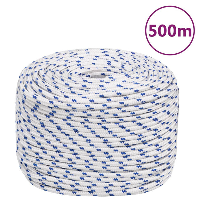 Frânghie de barcă, alb, 10 mm, 500 m, polipropilenă - WALTI WALTI