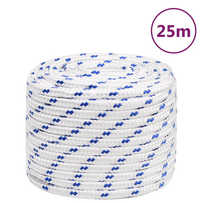 Frânghie de barcă, alb, 16 mm, 25 m, polipropilenă - WALTI WALTI