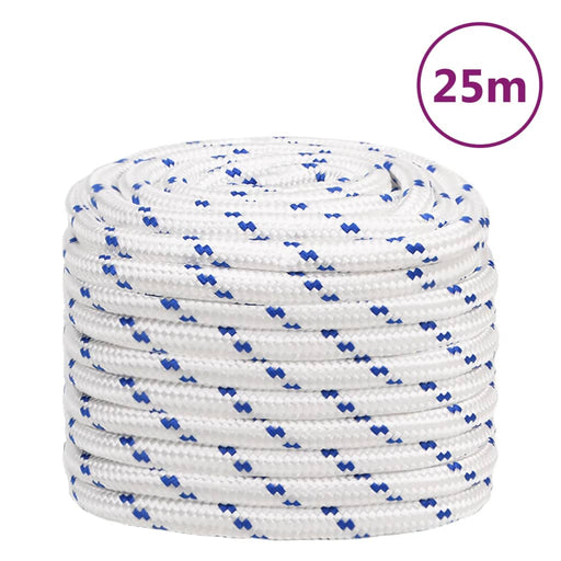 Frânghie de barcă, alb, 20 mm, 25 m, polipropilenă - WALTI WALTI
