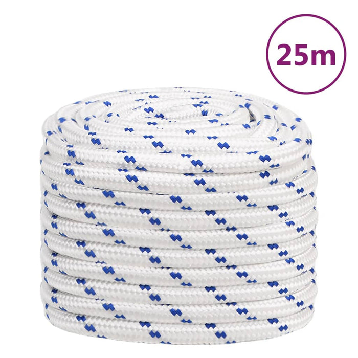 Frânghie de barcă, alb, 20 mm, 25 m, polipropilenă - WALTI WALTI