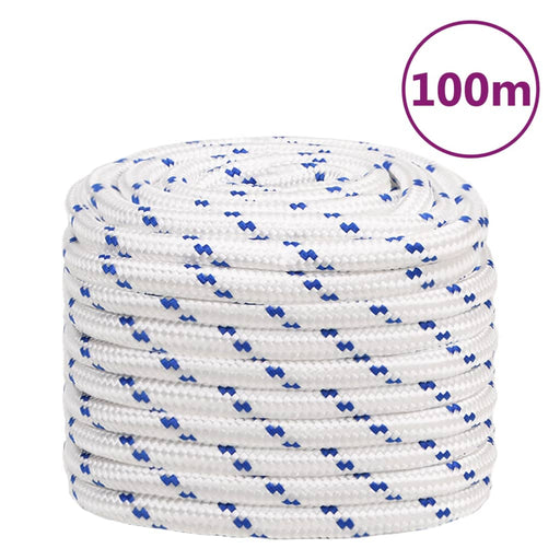 Frânghie de barcă, alb, 20 mm, 100 m, polipropilenă - WALTI WALTI
