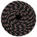 Frânghie de barcă, negru, 10 mm, 500 m, polipropilenă - WALTI WALTI