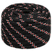 Frânghie de barcă, negru, 20 mm, 50 m, polipropilenă - WALTI WALTI