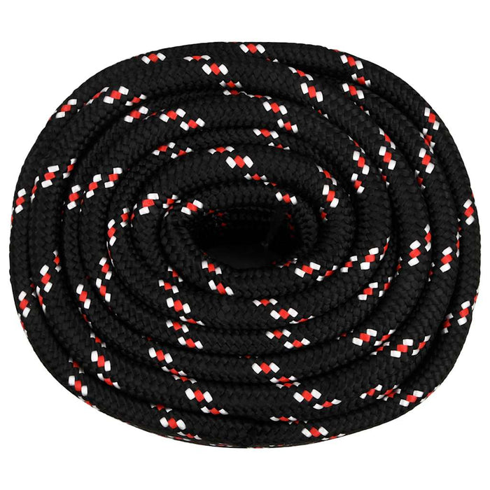 Frânghie de barcă, negru, 20 mm, 50 m, polipropilenă - WALTI WALTI
