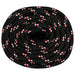 Frânghie de barcă, negru, 20 mm, 50 m, polipropilenă - WALTI WALTI