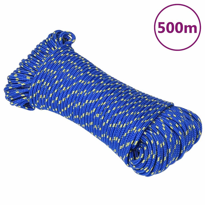 Frânghie de barcă, albastru, 5 mm, 500 m, polipropilenă - WALTI WALTI