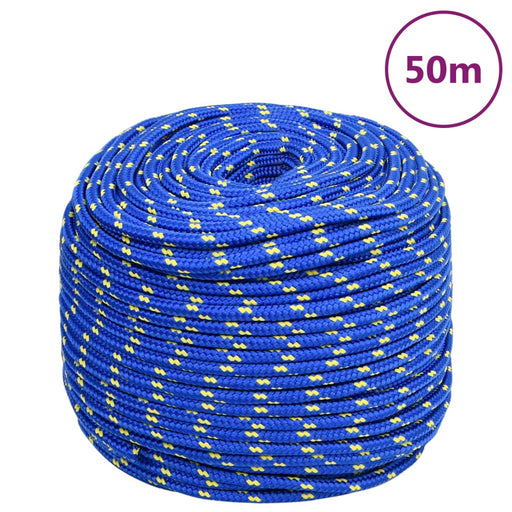 Frânghie de barcă, albastru, 6 mm, 50 m, polipropilenă - WALTI WALTI