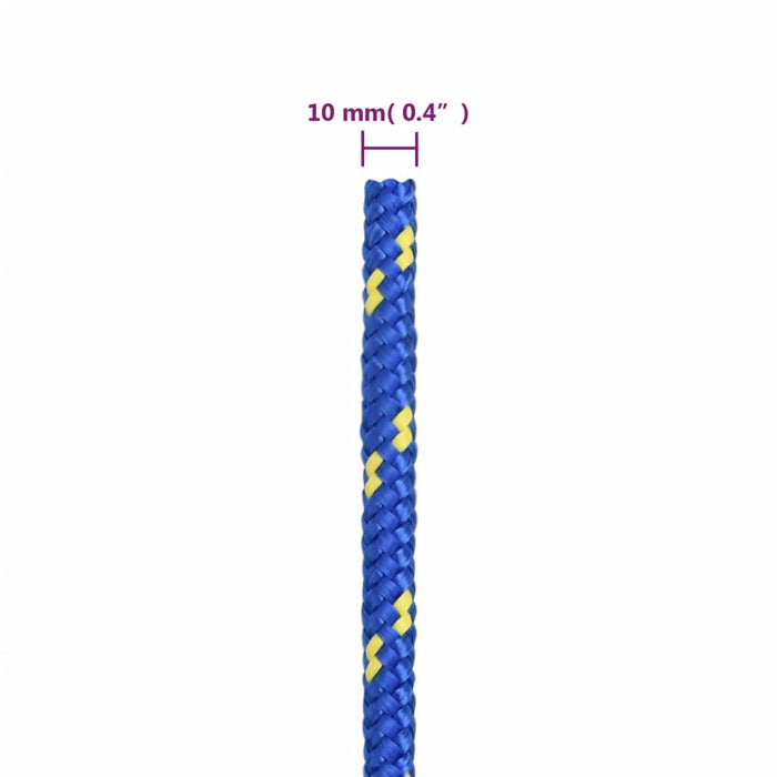 Frânghie de barcă, albastru, 10 mm, 500 m, polipropilenă - WALTI WALTI