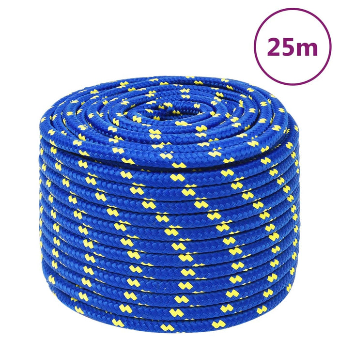 Frânghie de barcă, albastru, 14 mm, 25 m, polipropilenă - WALTI WALTI
