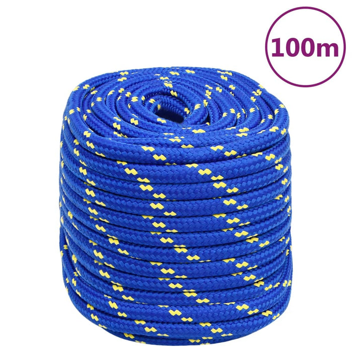 Frânghie de barcă, albastru, 18 mm, 100 m, polipropilenă - WALTI WALTI
