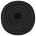 Frânghie de barcă, negru complet, 12 mm, 25 m, polipropilenă - WALTI WALTI