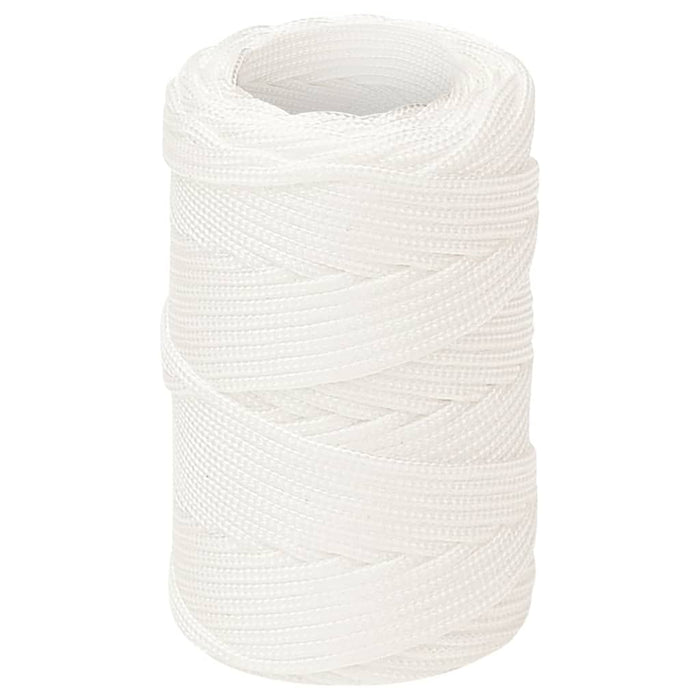 Frânghie de barcă, alb complet, 2 mm, 50 m, polipropilenă - WALTI WALTI