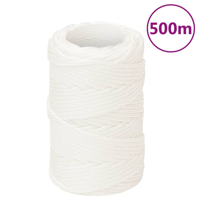 Frânghie de barcă, alb complet, 2 mm, 500 m, polipropilenă - WALTI WALTI